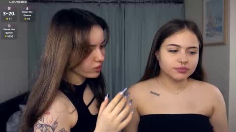 Hey hey our name is Mia  Elfy Lovense is active time to play   PVT IS OPEN  online show from 19, 11, 2025