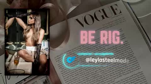 Snapshot of leyla_steel chatting on 11, 3, 2026 INSTA leylasteel model online show from 11, 3, 2026