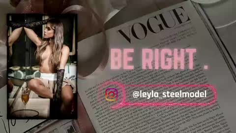 Snapshot of leyla_steel chatting on 1, 4, 2026 INSTA leylasteel model online show from 1, 4, 2026