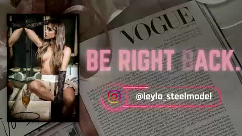 Snapshot of leyla_steel chatting on 8, 4, 2026 INSTA leylasteel model online show from 8, 4, 2026