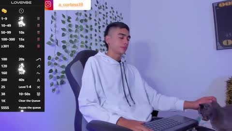 Snapshot of lian_23_ chatting on 21, 1, 2025 online show from 21, 1, 2025