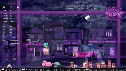 im Liora uwu   online show from 17, 1, 2026