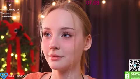 Snapshot of lissa_meooow chatting on 7, 3, 2025 your Liza again. Next stream Dec. 1 at 2 or 3 GMT online show from 7, 3, 2025