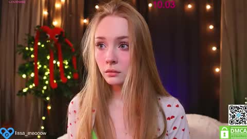 Snapshot of lissa_meooow chatting on 10, 3, 2025 your Liza again. Next stream Dec. 1 at 2 or 3 GMT online show from 10, 3, 2025