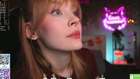 Snapshot of lissa_meooow chatting on 14, 9, 2025 your Liza again. Next stream Dec. 1 at 2 or 3 GMT online show from 14, 9, 2025