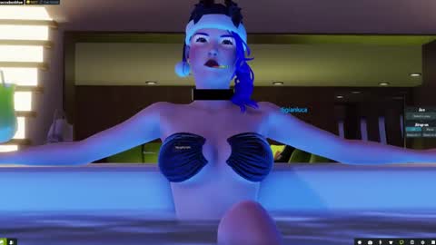 Snapshot of little_doll25 chatting on 17, 12, 2024 Succubus Blue online show from 17, 12, 2024