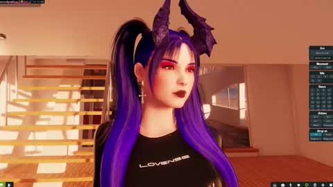 Snapshot of little_doll25 chatting on 12, 10, 2025 Succubus Blue online show from 12, 10, 2025