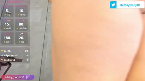 Snapshot of lorena_rico10 chatting on 11, 10, 2025 Ashley Cotez online show from 11, 10, 2025