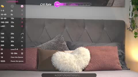 LoretteLorena online show from 13, 2, 2025