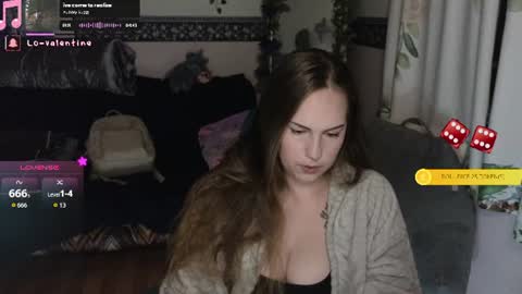 Lo Valentine online show from 7, 7, 2026