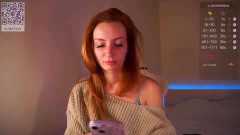 Snapshot of lubafox chatting on 4, 12, 2024 Luba online show from 4, 12, 2024