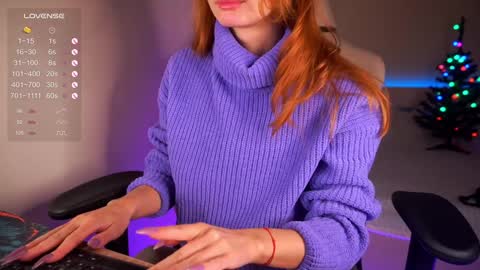 Snapshot of lubafox chatting on 23, 12, 2024 Luba online show from 23, 12, 2024