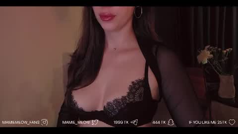 Snapshot of mamiemeow chatting on 9, 6, 2026 Your Miss Alice online show from 9, 6, 2026