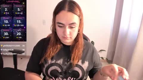 Snapshot of maryluna95 chatting on 22, 4, 2026 Dulce Maria online show from 22, 4, 2026
