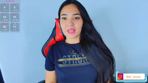 Snapshot of meli__brown chatting on 6, 10, 2025 Independent model online show from 6, 10, 2025
