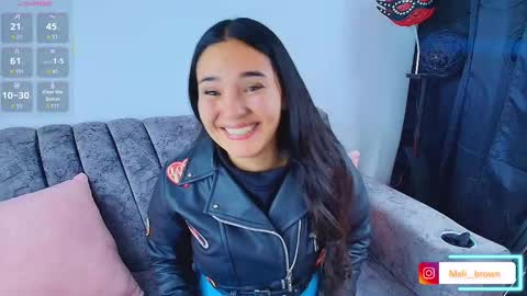 Snapshot of meli__brown chatting on 10, 10, 2025 Independent model online show from 10, 10, 2025