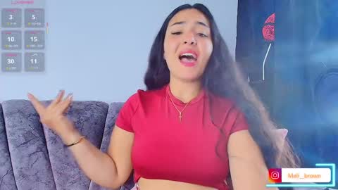 Snapshot of meli__brown chatting on 18, 10, 2025 Independent model online show from 18, 10, 2025