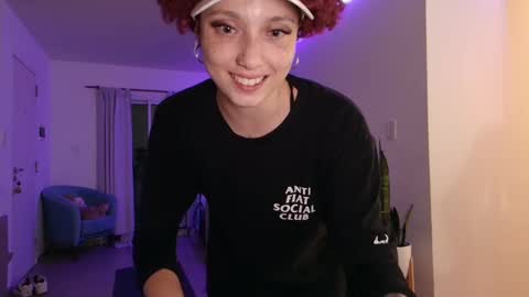 Snapshot of merida__freckles chatting on 9, 11, 2025 Miss Freckles online show from 9, 11, 2025