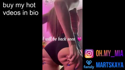 Mia Martskaya online show from 27, 10, 2025