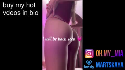 Mia Martskaya online show from 16, 3, 2026