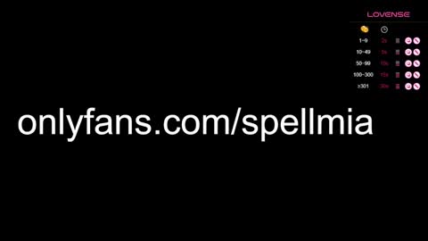 Snapshot of miaspell chatting on 19, 1, 2025 Mia instagram miasspell online show from 19, 1, 2025