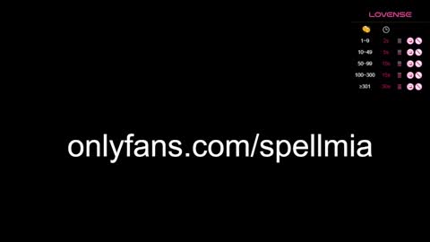 Snapshot of miaspell chatting on 20, 1, 2025 Mia instagram miasspell online show from 20, 1, 2025