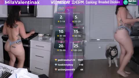 Mila Valentina online show from 13, 2, 2025