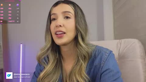 Snapshot of missmonaco chatting on 10, 10, 2025 Emma Rivera online show from 10, 10, 2025