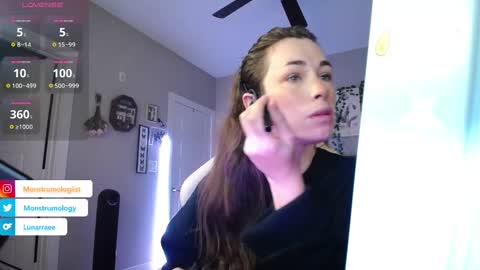 Snapshot of monstrumologist chatting on 11, 12, 2024 Lydia Mooney online show from 11, 12, 2024