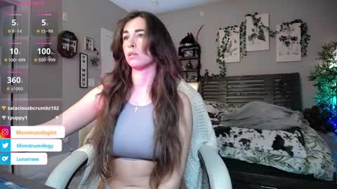 Snapshot of monstrumologist chatting on 12, 12, 2024 Lydia Mooney online show from 12, 12, 2024