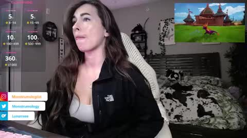 Snapshot of monstrumologist chatting on 13, 12, 2024 Lydia Mooney online show from 13, 12, 2024