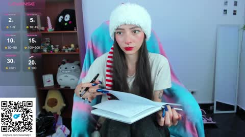 Snapshot of moonlady_ chatting on 15, 12, 2024 MOON online show from 15, 12, 2024