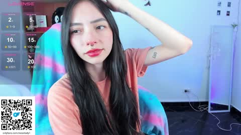 Snapshot of moonlady_ chatting on 24, 1, 2025 MOON online show from 24, 1, 2025