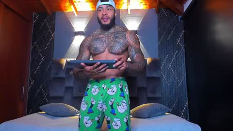 Snapshot of muscle_man19 chatting on 7, 12, 2024 Nick online show from 7, 12, 2024