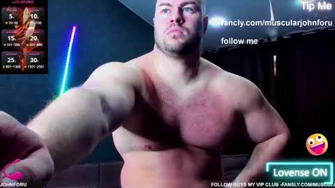 Snapshot of muscularjohnforu chatting on 3, 12, 2025 click icon for peach online show from 3, 12, 2025