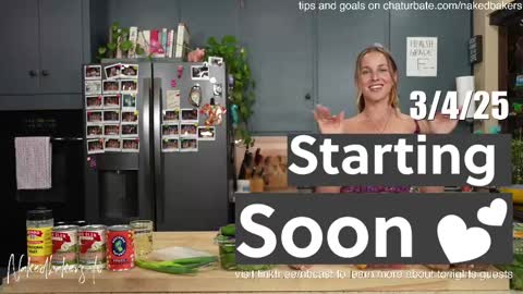 Snapshot of nakedbakers chatting on 5, 3, 2025 Naked Bakers online show from 5, 3, 2025