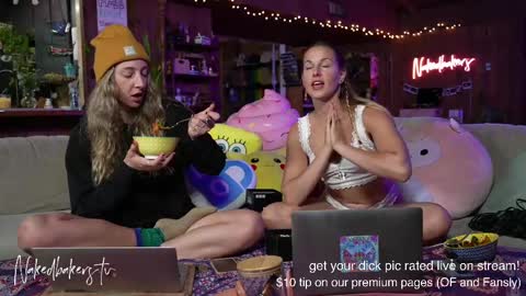 Snapshot of nakedbakers chatting on 6, 3, 2025 Naked Bakers online show from 6, 3, 2025