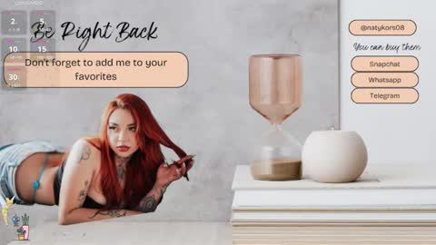 Sofia  IG Natykors08 online show from 19, 12, 2025