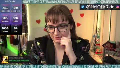 Nel Parker online show from 16, 2, 2025