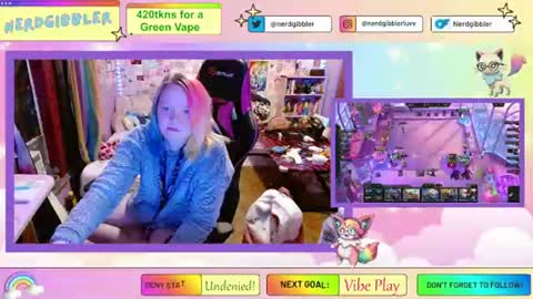 Snapshot of nerdgibbler chatting on 19, 6, 2026 NerdGibbler online show from 19, 6, 2026