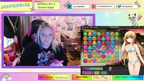 Snapshot of nerdgibbler chatting on 10, 7, 2026 NerdGibbler online show from 10, 7, 2026