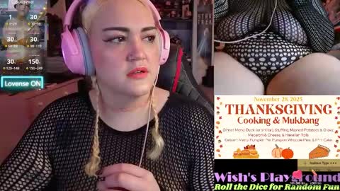 Snapshot of nevermakeawish chatting on 19, 11, 2025 Wishs Playground online show from 19, 11, 2025