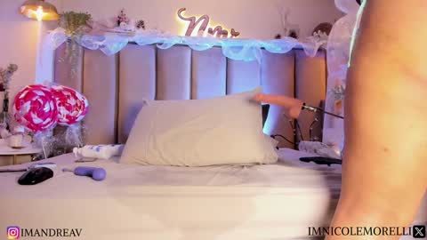 Snapshot of nicolemorelli2 chatting on 31, 12, 2024 Andrea give it a thumbs up please its important online show from 31, 12, 2024