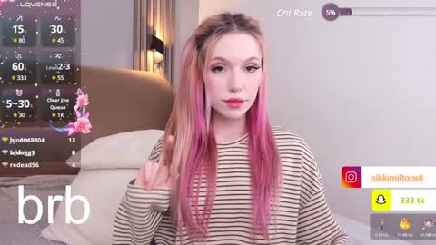 Snapshot of nikkimiltons chatting on 8, 12, 2024 Nikki online show from 8, 12, 2024