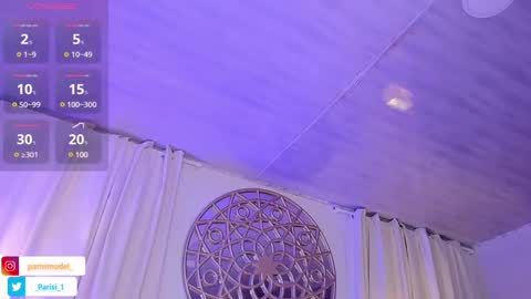 Snapshot of parisi_ chatting on 1, 3, 2025 PARISI online show from 1, 3, 2025