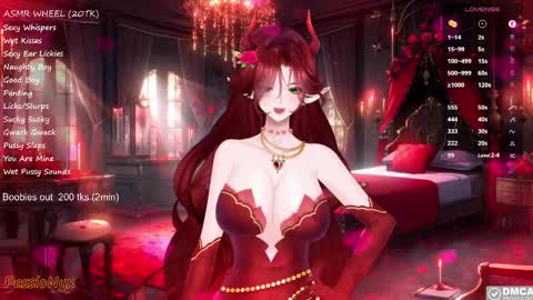 Snapshot of passionyx chatting on 23, 2, 2025 Succubus Nyx online show from 23, 2, 2025