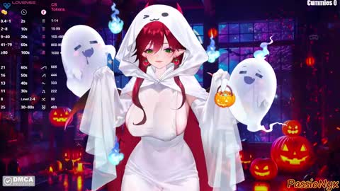 Snapshot of passionyx chatting on 26, 10, 2025 Succubus Nyx online show from 26, 10, 2025