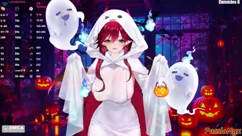 Snapshot of passionyx chatting on 27, 10, 2025 Succubus Nyx online show from 27, 10, 2025