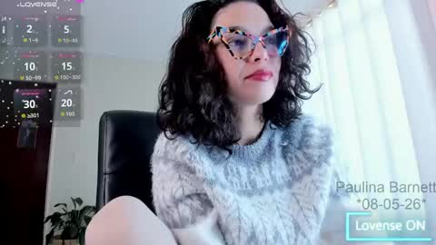 Snapshot of polybarnett chatting on 8, 5, 2026 paulina barnett online show from 8, 5, 2026