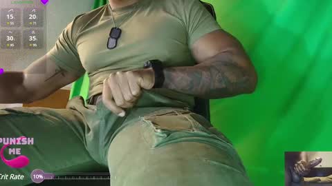 Snapshot of proudlyblack30 chatting on 31, 12, 2024 sergeant. online show from 31, 12, 2024